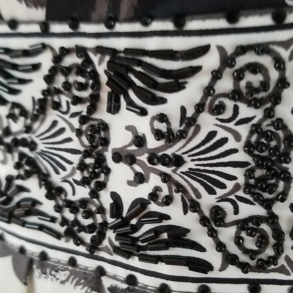 Forever Twenty One sleeveless black on white dress - Picture 6 of 11